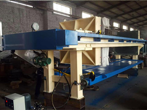 全自动翻板压滤机-自动翻板压滤机